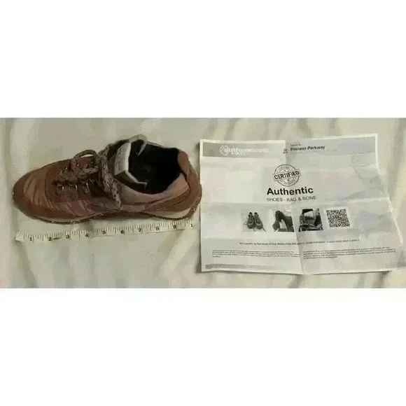 CERTIFIED AUTHENTIC rag & bone Retro Sneaks Size 10.5 - Picture 6 of 6